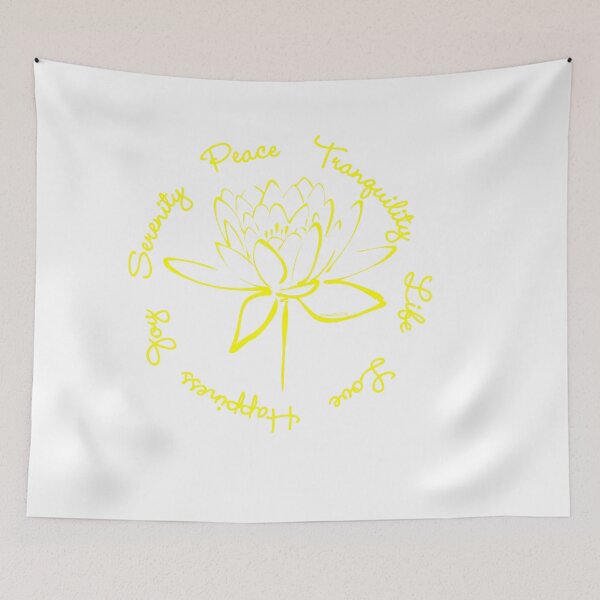 Item preview, Serenity Tranquility Lotus (Yellow) designed and sold by Makanahele.