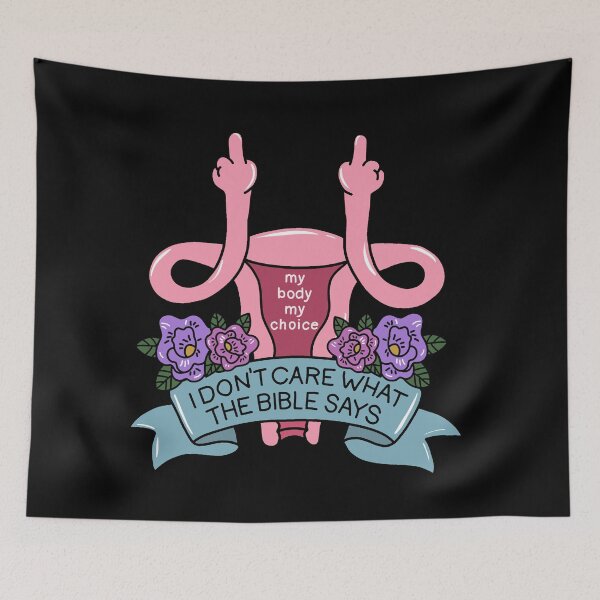 Item preview, Uterus - I dont care what the Bible says designed and sold by ValentinaHramov.