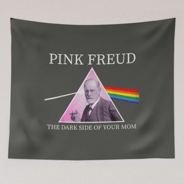 Item preview, Psychology Freud Pink Dark Side of the Mom Freudian   designed and sold by WindRisesInc.