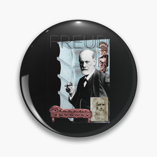 Item preview, Sigmund Freud Collage Portrait   designed and sold by WindRisesInc.