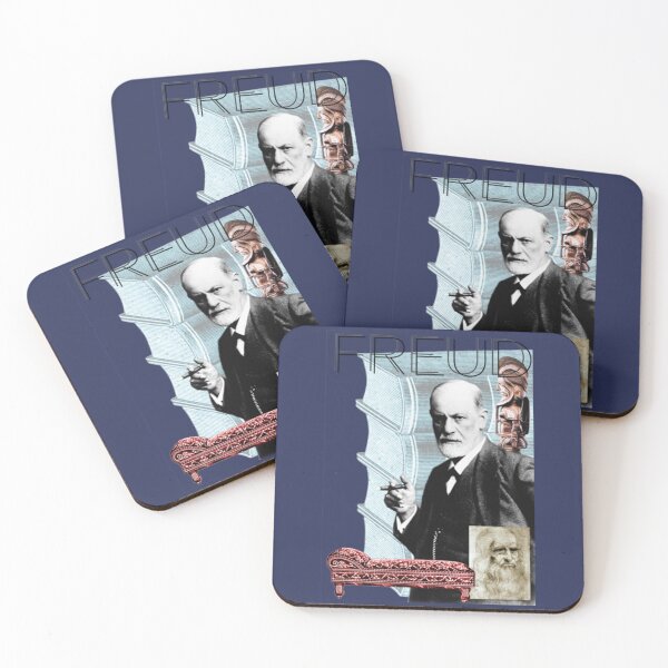 Item preview, Sigmund Freud Collage Portrait   designed and sold by WindRisesInc.