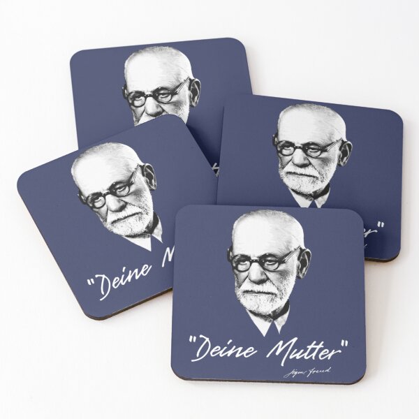 Item preview, Sigmund Freud Deine Mutter German Mom   designed and sold by WindRisesInc.