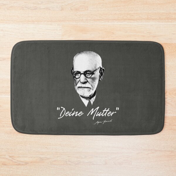 Item preview, Sigmund Freud Deine Mutter German Mom   designed and sold by WindRisesInc.