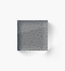 Midcentury Modern Dots 111 Acrylic Block