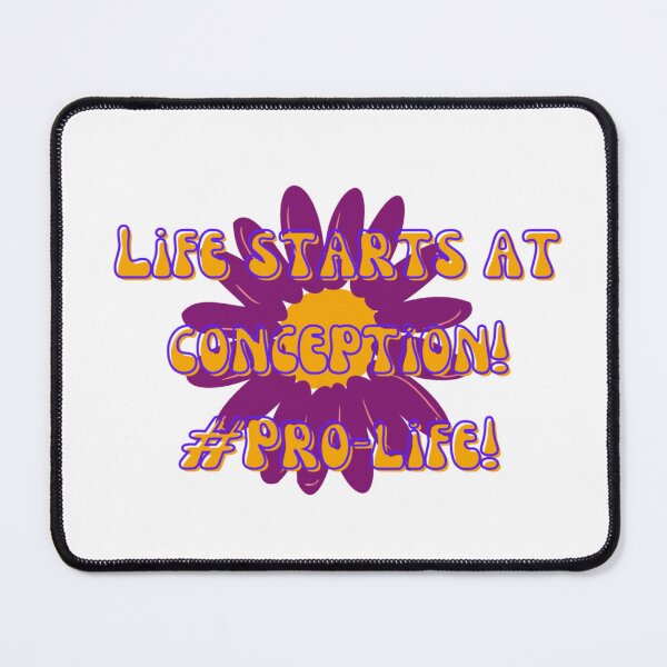Item preview, Life starts at conception #Pro-life designed and sold by mindmaster007.