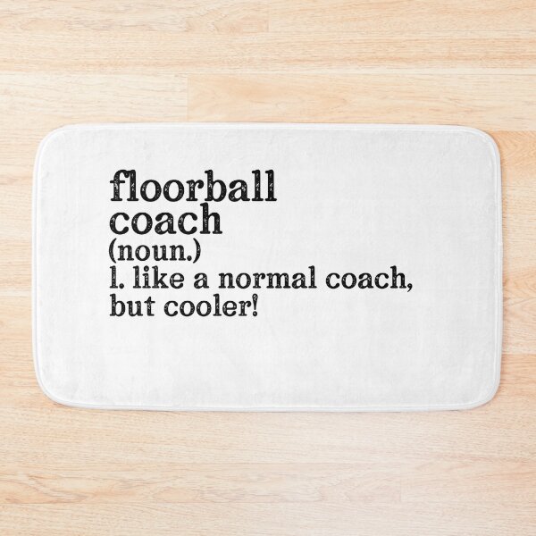 Item preview, Floorball Coach: Like A Normal Coach But Cooler! designed and sold by TeesYouWant.