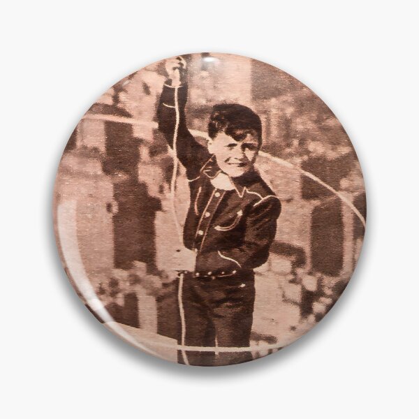 Item preview, Don McLaughlin Rare Rodeo, Western,Cowboy,Cowgirl,Country, Calf Roping, Steer Roping,Tie-Down Roping,Trick Roping  Simple Vintage Poster Or Sticker Design On Black Background designed and sold by blackwolfpixels.