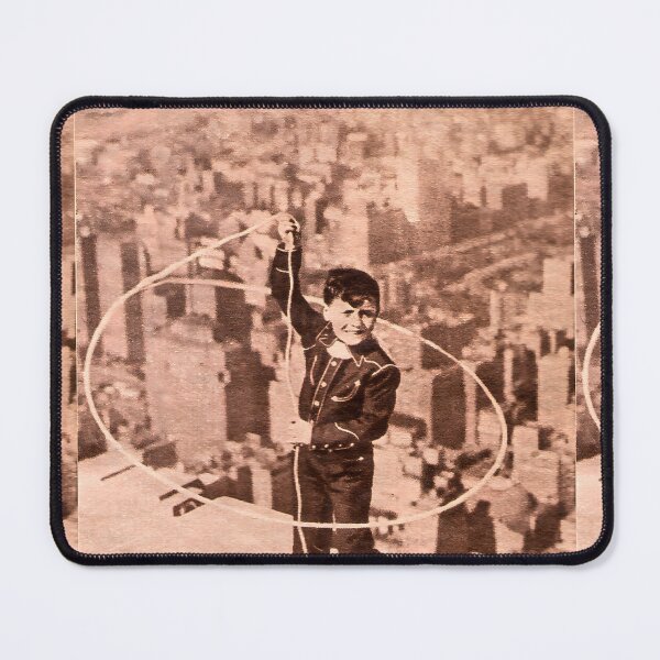 Item preview, Don McLaughlin Rare Rodeo, Western,Cowboy,Cowgirl,Country, Calf Roping, Steer Roping,Tie-Down Roping,Trick Roping  Simple Vintage Poster Or Sticker Design On Black Background designed and sold by blackwolfpixels.
