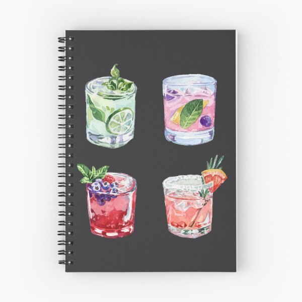 Item preview, Assorted Cocktail Summer Drinks 2 designed and sold by Alicia Chee.