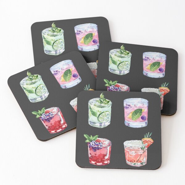 Item preview, Assorted Cocktail Summer Drinks 2 designed and sold by Alicia Chee.