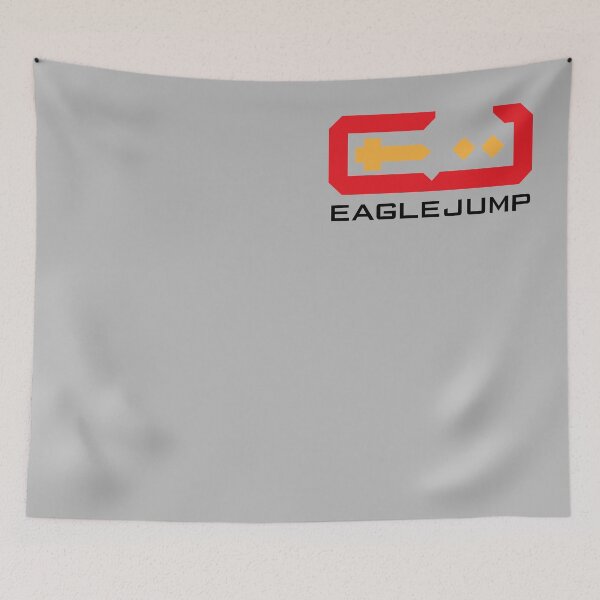 Item preview, Eagle Jump - Black - Corner Print designed and sold by supanerd01.