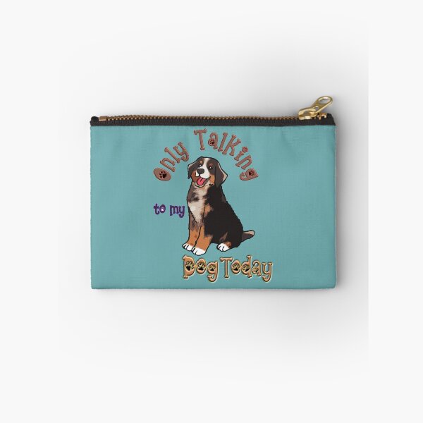 Item preview, Only talking to my dog today, puppy illustration designed and sold by Outside4Walls.