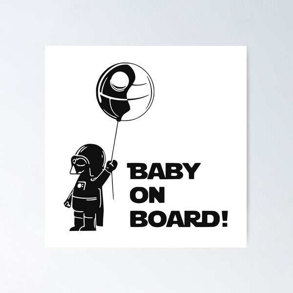 Item preview, Baby On Board Dark Side designed and sold by TuningBodyShop.
