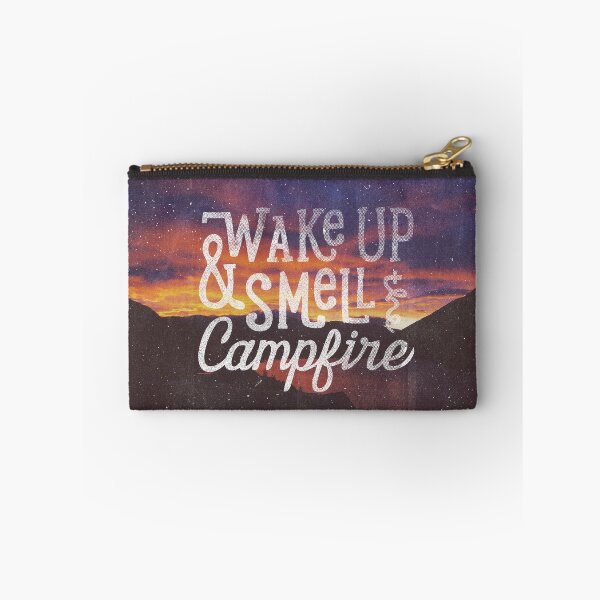 Item preview, wake up and smell the campfire designed and sold by cabinsupplyco.