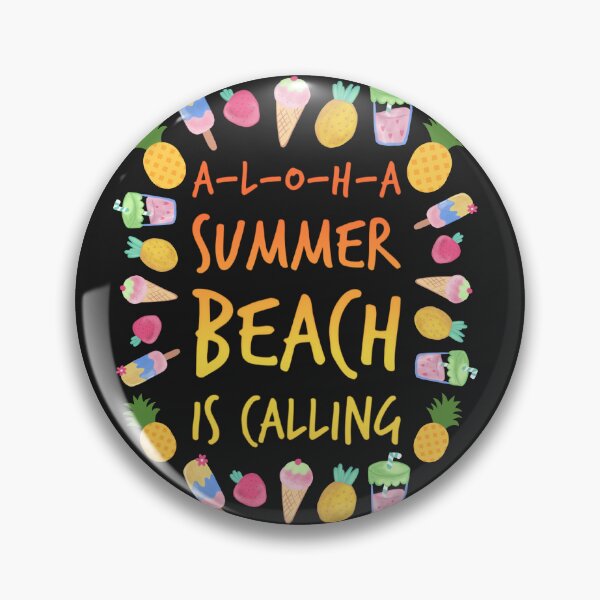 Item preview, Aloha summer beach is calling designed and sold by TheRightHonMP.