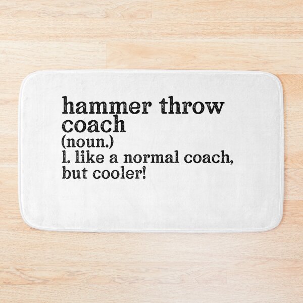 Item preview, Hammer Throw Coach: Like A Normal Coach But Cooler! designed and sold by TeesYouWant.