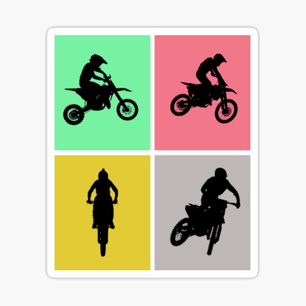 "Bike Rider Stunt" Sticker by CKMstyle Redbubble