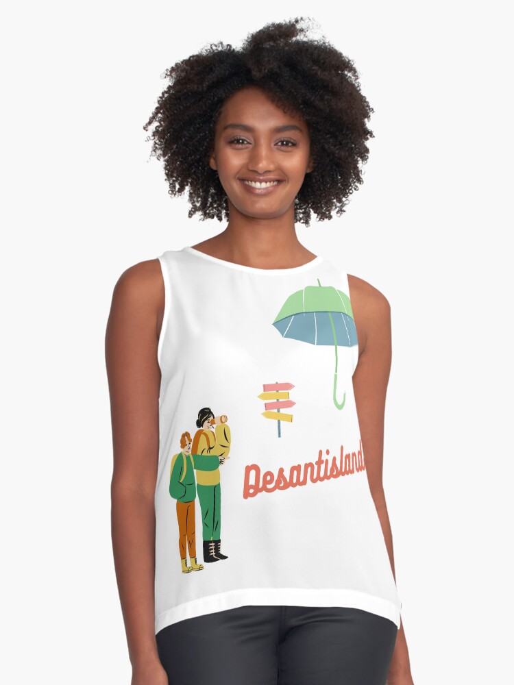 Item preview, Sleeveless Top designed and sold by dreamround.