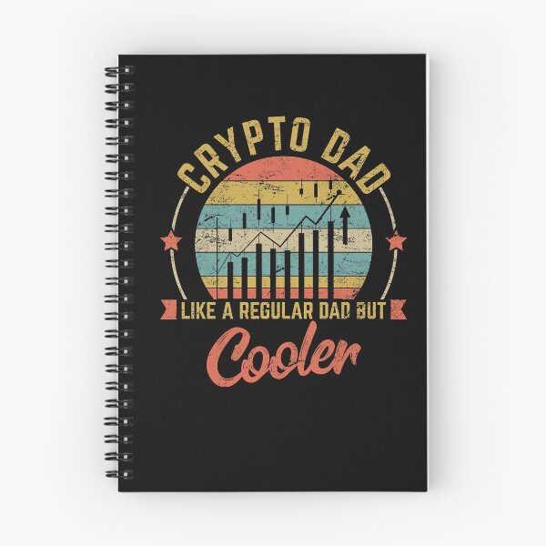 Item preview, Funny Father's Day Gift Crypto Dad Like A Regular Dad But Cooler designed and sold by HorsesForLife15.