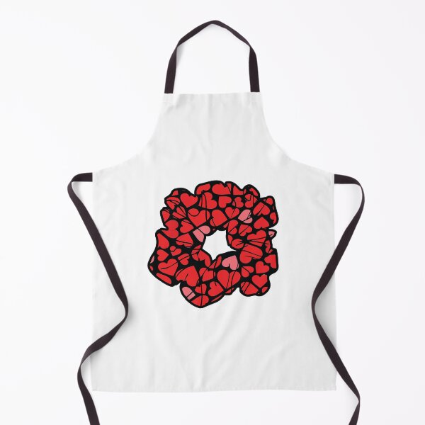 Item preview, Cute Red Heart Scrunchie designed and sold by designclub.