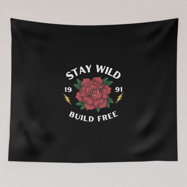 Item preview, Stay wild designed and sold by Splinter300.