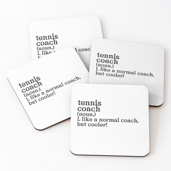 Item preview, Tennis Coach: Like A Normal Coach But Cooler! designed and sold by TeesYouWant.