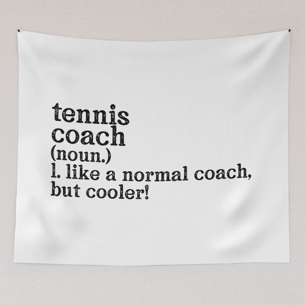 Item preview, Tennis Coach: Like A Normal Coach But Cooler! designed and sold by TeesYouWant.