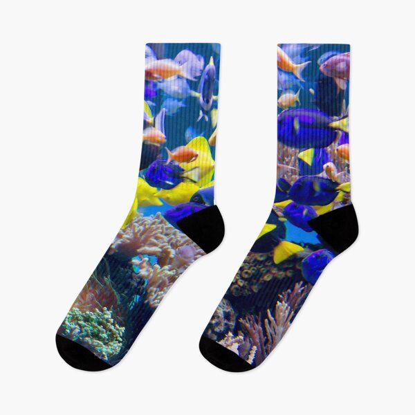 Item preview, Aquarium fish Pattern designed and sold by The Love Quill.