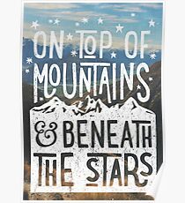 On Top Of Mountains Poster