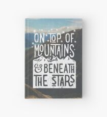Cuaderno de tapa dura En la cima de las montañas