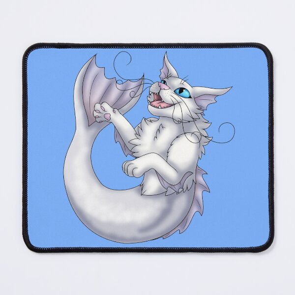 Item preview, Purrmaid: White designed and sold by spyroid101.