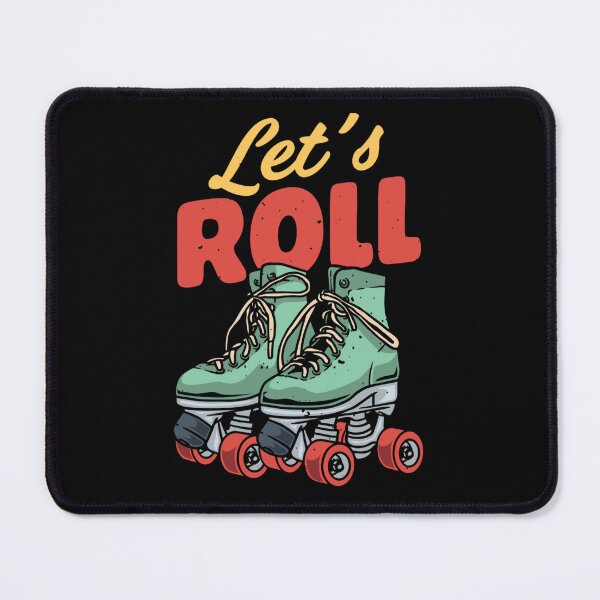 Item preview, Let's Roll Roller Skating Skater Skate Retro Vintage 70s 80s designed and sold by Mariaxjulio.