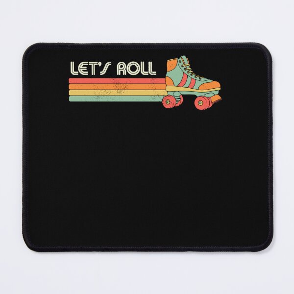 Item preview, Let's Roll Roller Skating Skater Skate Retro Vintage 80s designed and sold by Mariaxjulio.
