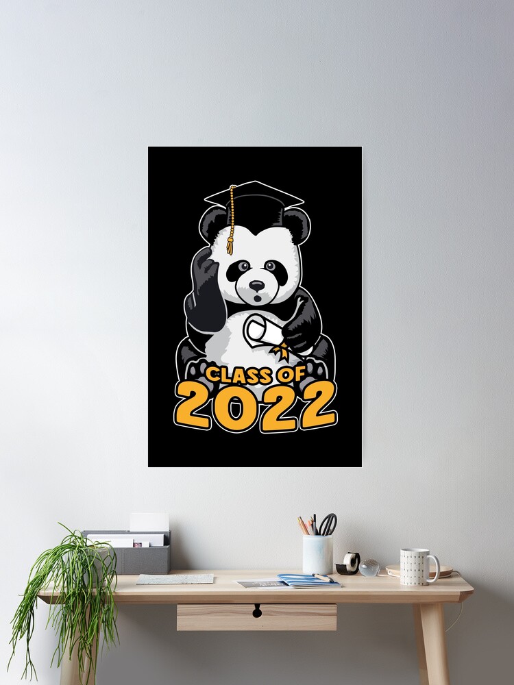 Graduation Class Of 2019 T Shirt Panda Bear Love Senior Gift
