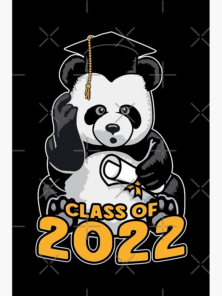 Graduation Class Of 2019 T Shirt Panda Bear Love Senior Gift