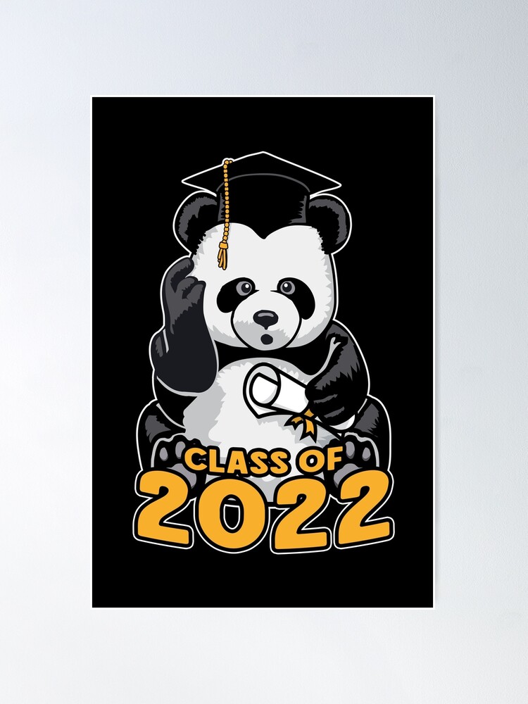 Graduation Class Of 2019 T Shirt Panda Bear Love Senior Gift