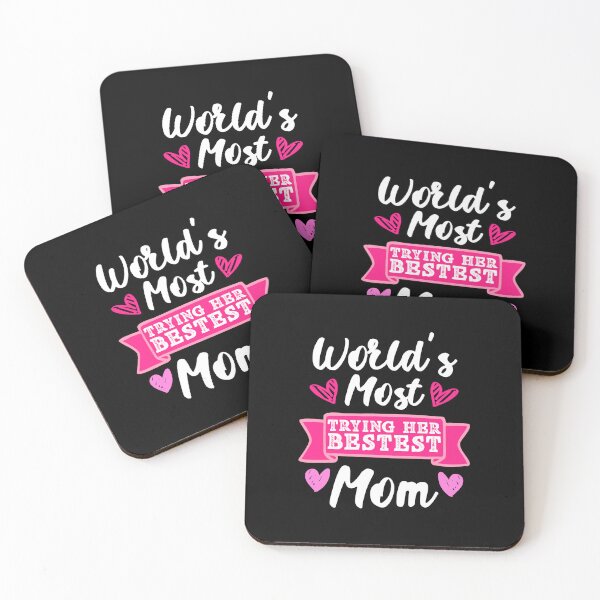 Item preview, World's Most Trying Her Bestest Mom Mother's Day Graphic designed and sold by GO SHIRT-TEE.
