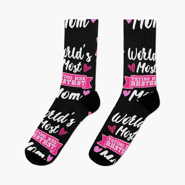 Item preview, World's Most Trying Her Bestest Mom Mother's Day Graphic designed and sold by GO SHIRT-TEE.