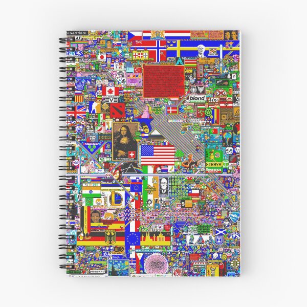 Item preview, Reddit /r/Place 12K resolution (54 hours) designed and sold by bobbooo.