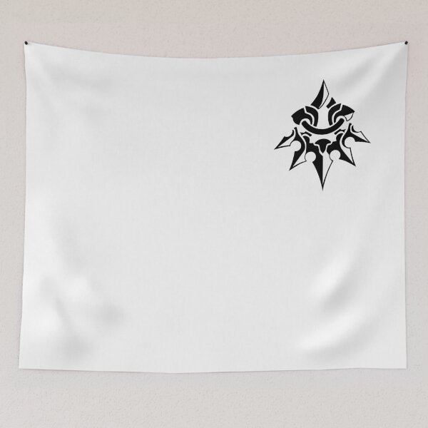 Item preview, YoRHa - Black Command Insignia Corner Print designed and sold by supanerd01.