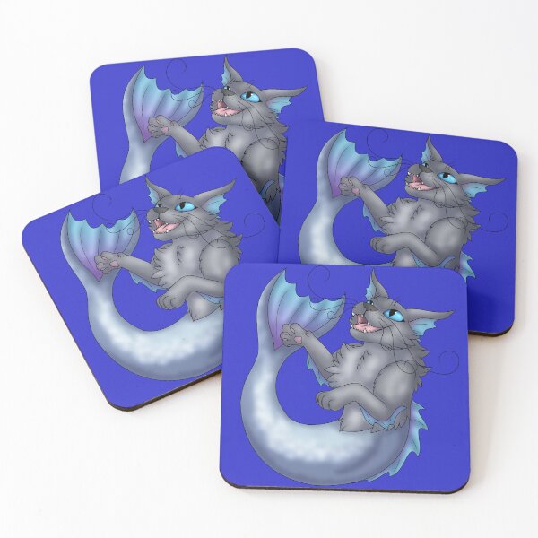 Item preview, Purrmaid: Blue designed and sold by spyroid101.
