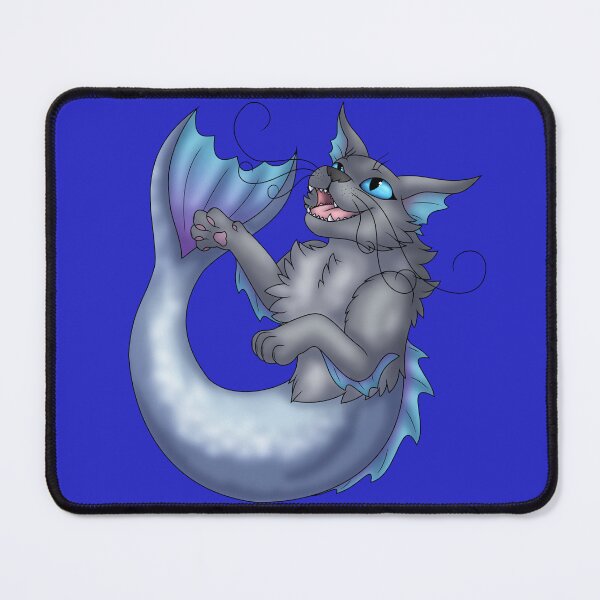 Item preview, Purrmaid: Blue designed and sold by spyroid101.