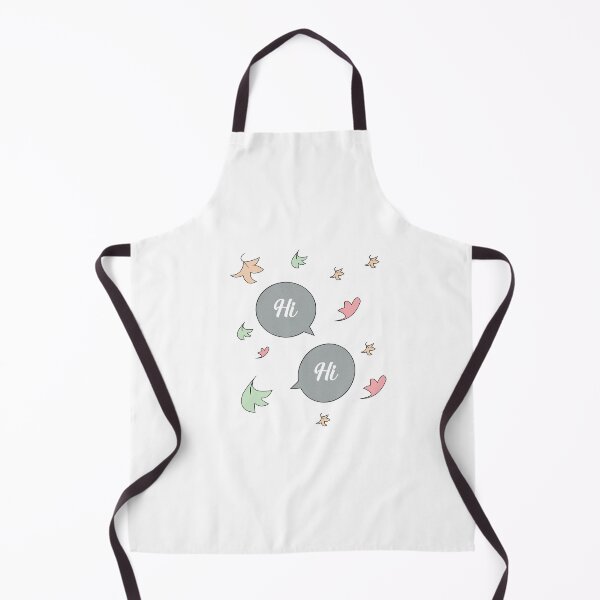 Item preview, Heartstopper Hi Speech Bubble designed and sold by Ultimatedezign.