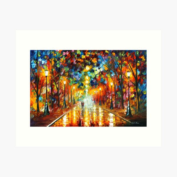 Item preview, FAREWELL TO ANGER  Leonid Afremov  designed and sold by sonnyxjplazaqkc.