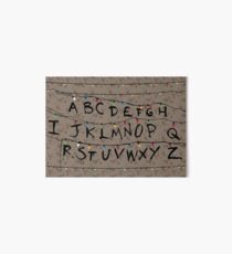 Stranger Things - Alphabet Lights Art Board