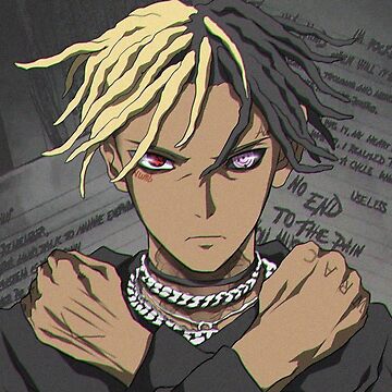 I photoshopped someone's artwork into a “BAD” wallpaper : r/XXXTENTACION