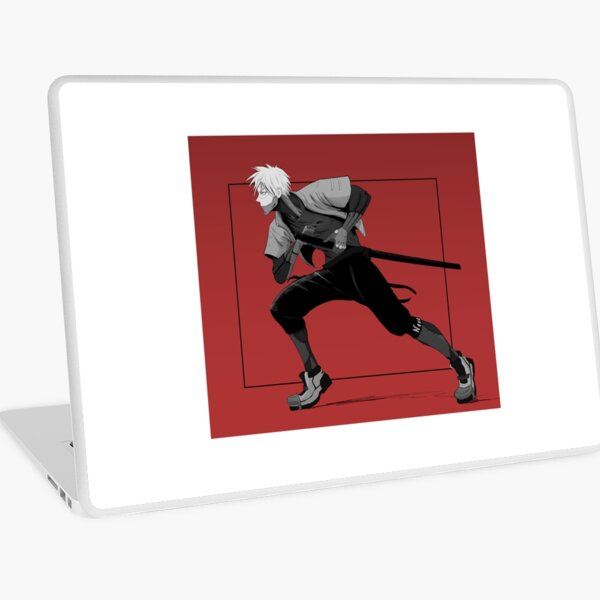 cyber samurai Laptop Skin
