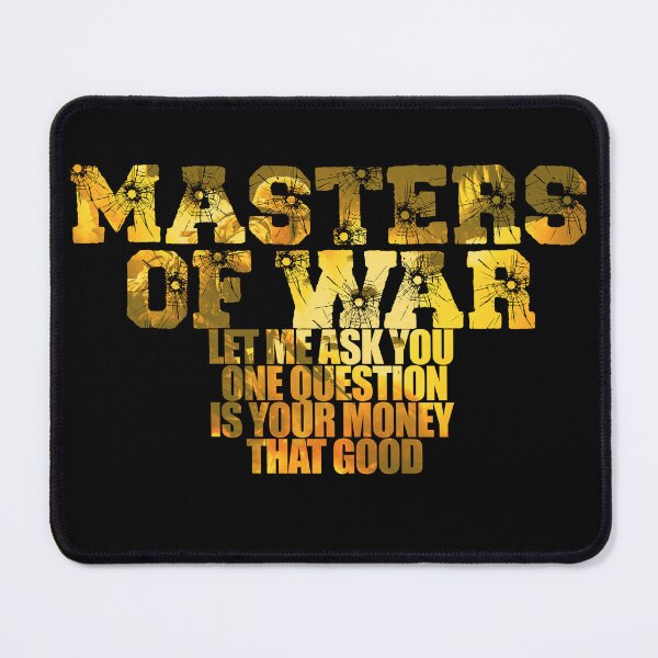 Item preview, Masters of war  designed and sold by jackthewebber.