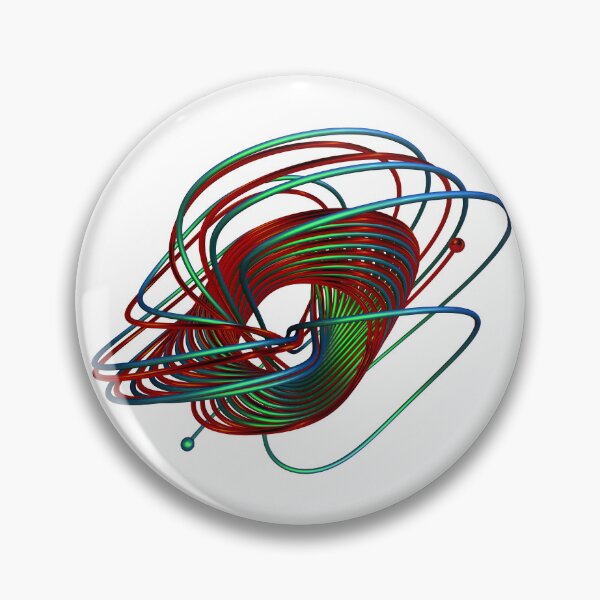 Item preview, Chaos Theory, Butterfly Effect - Chaotic Attractor Nose-Hoover #5 designed and sold by thinkeccel.