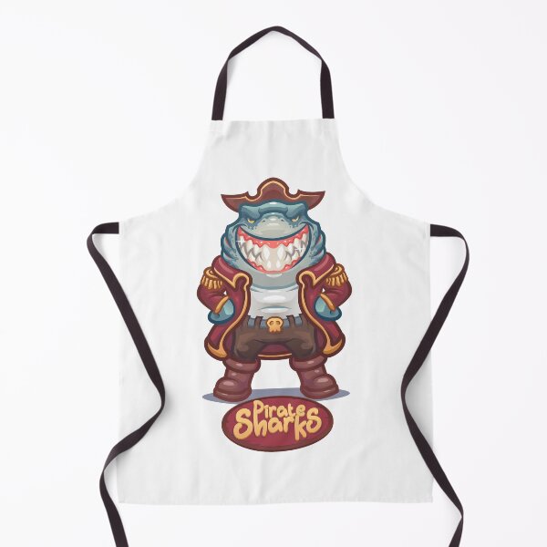 Item preview, Pirate Shark Print Design designed and sold by DegoPine  Art Studio.